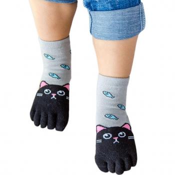 Bouncy Bunny Five-Toe Socks