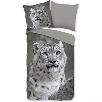 Good Morning Chief Biber-Flanellbett 80x80 + 155x220 – Leopard-Optik
