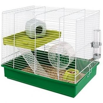 Ferplast Duo Hamster Home and White Bar Accessory Set