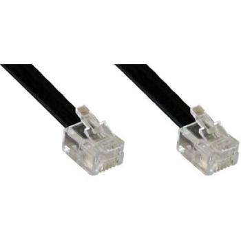 Câble RJ12 5m InLine Noir