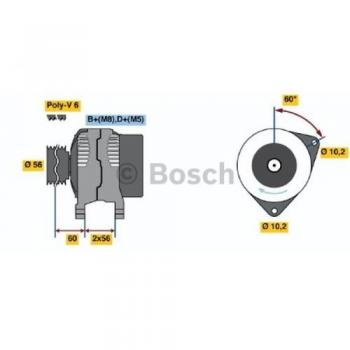 Bosch Generator für Saab 900