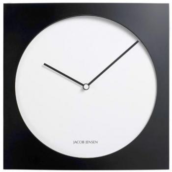 Zeitgeist: Jacob Jensen Dimension – Weiße quadratische Uhr (32320)