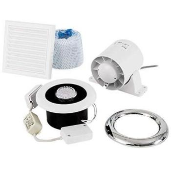 Xpelair Airline 100mm Shower Extractor Fan with Timer