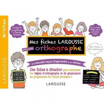 Fiches de révision Cycle 3 orthographe