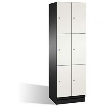 C+p Armadietto a scomparti con porte HPL