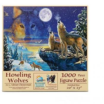 Lobos Ruidosos Puzzle Castorland 1000 piezas