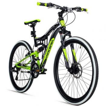 Bergsteiger Kodiak 26/29 Mountainbike für Erwachsene – ab 150 cm, 21 Gänge