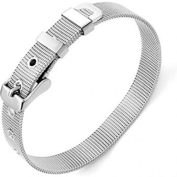 8mm/10mm Stainless Steel Slide Letter Bangle