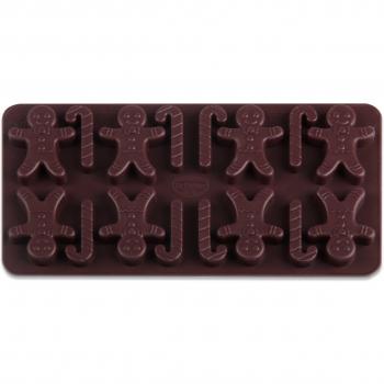 Dr. Oetker Silikon-Schokoladenform Lebkuchenmann für 16 Stück