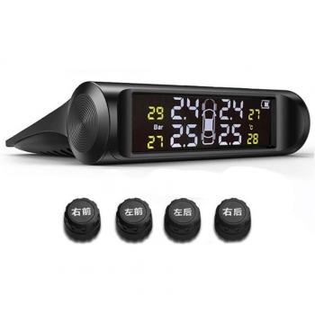 Smart Solar Internal Tire Pressure Monitoring System with External Security