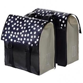 Borsa doppia per bicicletta Basil Urban Load 48-53 litri nera