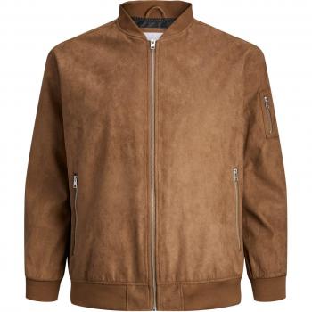 Jack & Jones Giacca Rocky Faux Suede Cognac