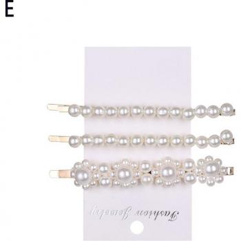 Accessoires de coiffure perles imitation