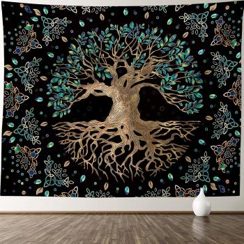 Décor Mural Hippie Arbre