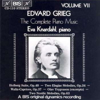 Volume 7 de l'Intégrale de Grieg pour Piano