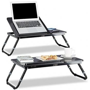 Table d'Étude Pliable Noir