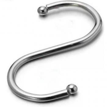 Gancho L‑M Inox 30 unidades