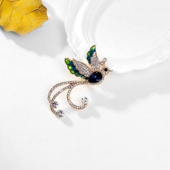 Spilla Fenice Elegante Cheongsam