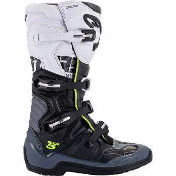 Bottes Cross Alpinestars Tech 5 Noir Gris Blanc