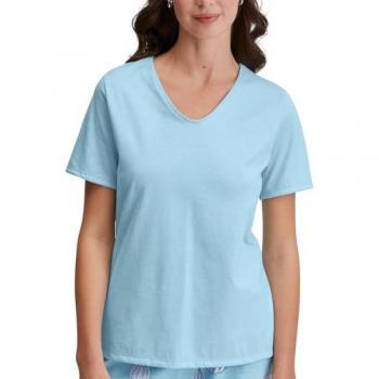 CALIDA Damen T-Shirt Favourites, V-Neck, hautfreundlich