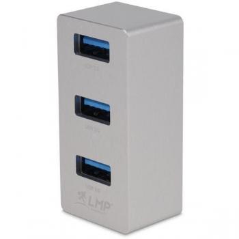 Convertisseur USB‑C vers USB‑A 3‑port LMP pour Mac M1 (2021)