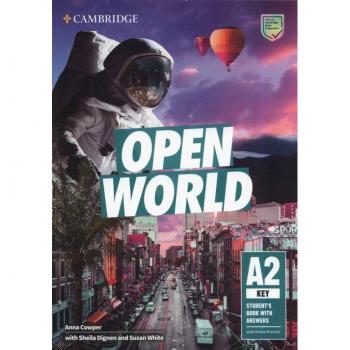 Open World Key Students Book with Answers with Online Practice by Anna Cowper