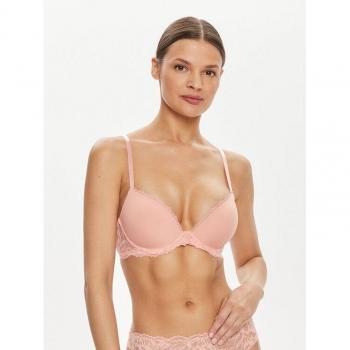Calvin Klein Korallenfarbener Push-up-BH