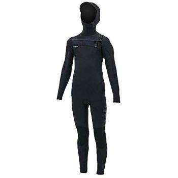 O'Neill Junior 5mm Hooded Chest Zip Wetsuit – Black, 10