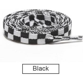 Rainbow Grid Flat Laces