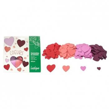 200 Coeurs en mousse EVA adhésifs