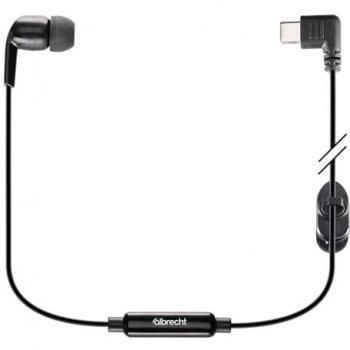 Albrecht 29656.01 Tectalk Biz 1m Earbuds with 100 cm Cable