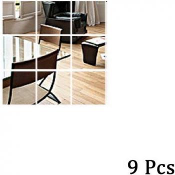 15x15cm Square Mirror Wall Decals