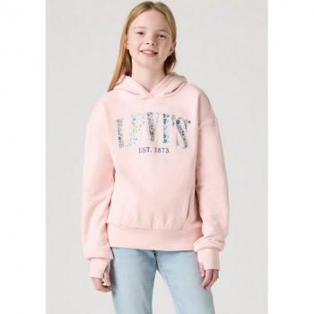 Levi's Pink Floral Graphic Hoodie – 8Y