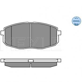 Bremsbelagsatz MEYLE 025 239 6617/W für Hyundai und Kia
