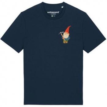 Unisex Gartenzwerg Print Shirt – 1-teilig