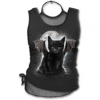 Spiral Bat Cat Top