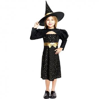 Costume da Strega per Bambina Elegante