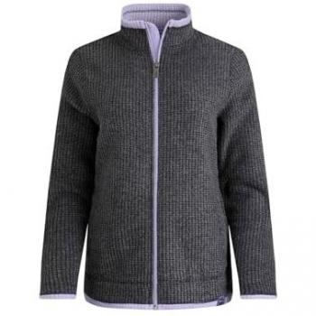 Fleece Ariana Full Zip Femme Weird Fish Noir