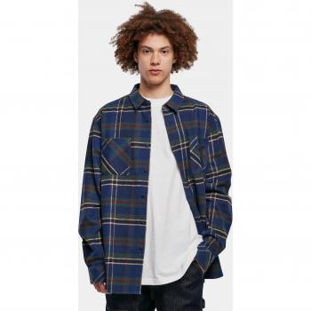 Urban Classics Langarm Karo Shirt Herren