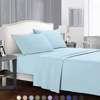 SaDiao Bedding 4 Piece Bed Sheet Set
