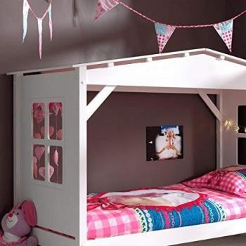 VIPACK Pino Autoschlafbett 217x109,5x160,5 cm – Weiß