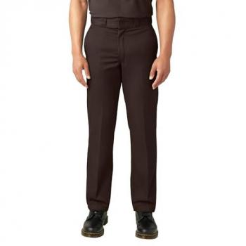 Pantalones Dickies de Pierna Recta Original Marrón