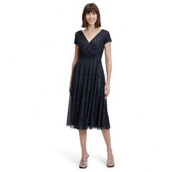 Vera Mont Robe de fête marine 44
