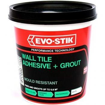 EVO-STIK Mould Resistant Wall Tile Adhesive & Grout 1 litre