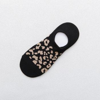 Silikon‑Leopard‑Socken Frauensortiment – 20 Paare, Sommer, Unsichtbar