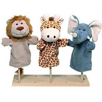 GOKI Handpuppen Wilde Tiere