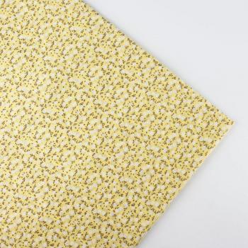 Yellow Cotton Fabric for DIY Sewing 158cm x 0.5m