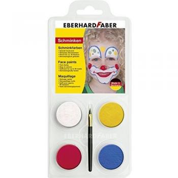 Pintura Facial Colorida Palhaço EberhardFaber