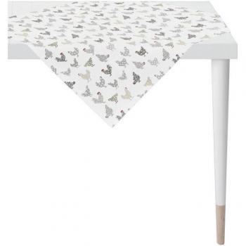 Tischdecken APELT 6710 – Grau, 1 m², 100 × 100 cm, Baumwolle+Polyester