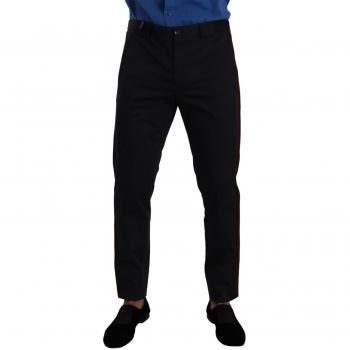 Dolce & Gabbana Blue Bordeaux Skinny Chinos